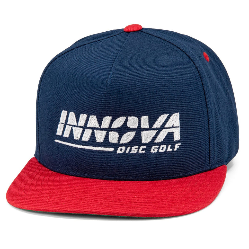 Innova Burst Logo Flatbill Snap Back Hat - Disc Golf Apparel – Disc Republic
