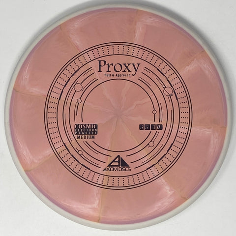 Axiom Discs Proxy (Cosmic Electron Medium) Putt & Approach