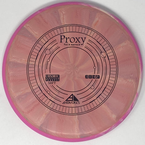 Axiom Discs Proxy (Cosmic Electron Soft) Putt & Approach