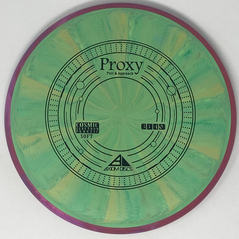 Axiom Discs Proxy (Cosmic Electron Soft) Putt & Approach