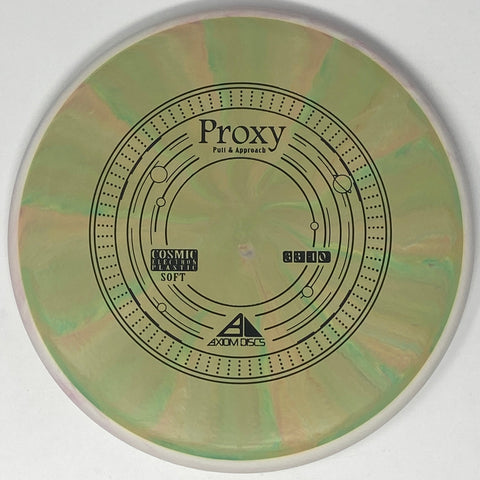 Axiom Discs Proxy (Cosmic Electron Soft) Putt & Approach