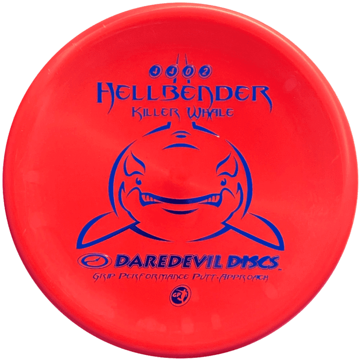 Daredevil Discs Hellbender (Grip Performance - Killer Whale) Putt & Approach