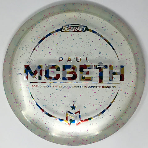 Discraft Buzzz SS (Z Confetti - Paul McBeth 2025 Idlewild Victory Edition) Midrange