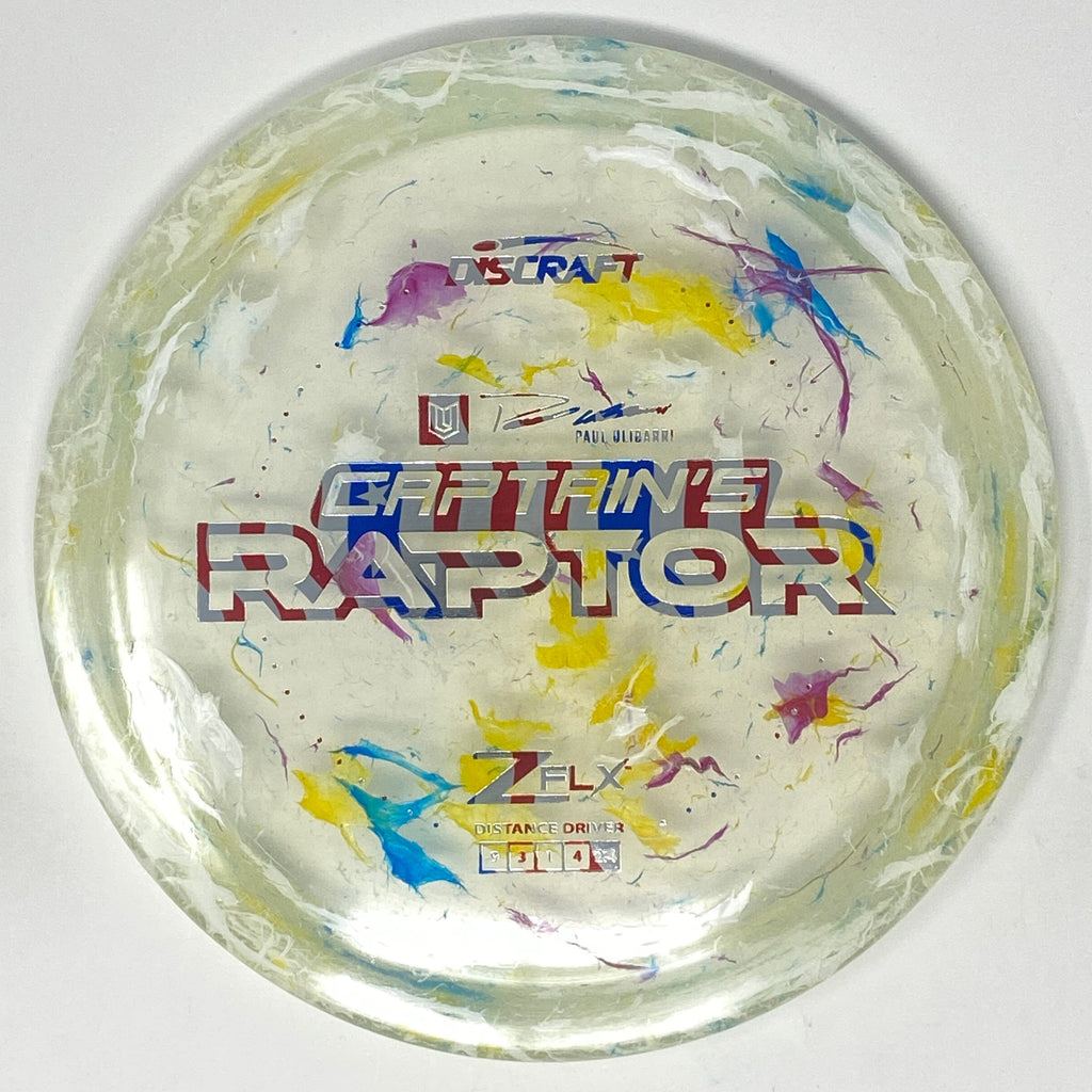 Discraft Captain's Raptor (Jawbreaker Z FLX - Paul Ulibarri 2023 Limited Edition) Fairway Driver