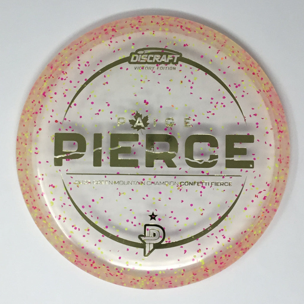 Discraft Fierce (Z Confetti, Paige Pierce 2025 Green Mountain Champion) Putt & Approach