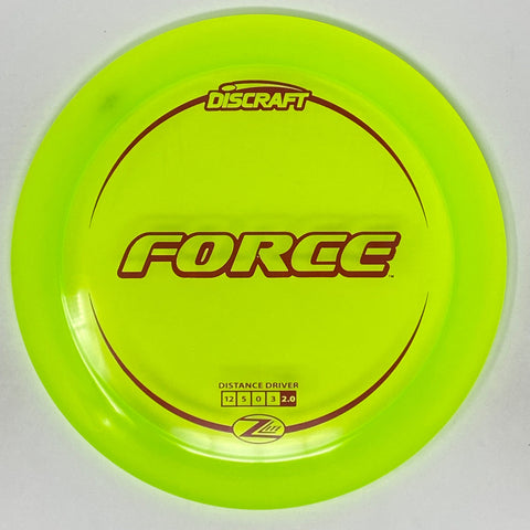 Discraft Force (Z Lite) Distance Driver