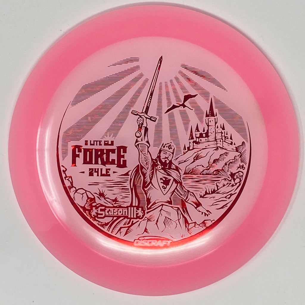 Discraft Force (Z Lite Glo - 2024 Ledgestone Edition) Distance Driver