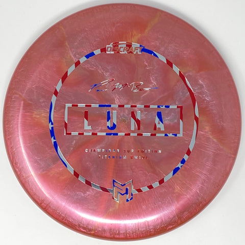 Discraft Luna (Titanium Swirl - 2024 Champions Cup Limited Edition) Putt & Approach