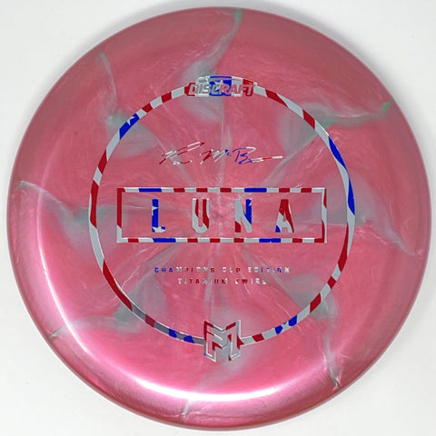 Discraft Luna (Titanium Swirl - 2024 Champions Cup Limited Edition) Putt & Approach