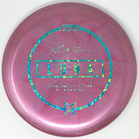 Discraft Luna (Titanium Swirl - 2024 Champions Cup Limited Edition) Putt & Approach