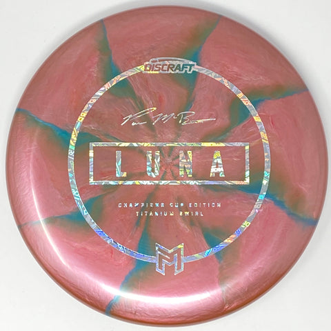 Discraft Luna (Titanium Swirl - 2024 Champions Cup Limited Edition) Putt & Approach