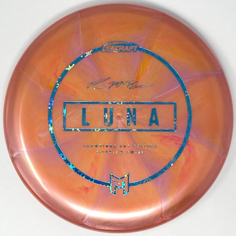 Discraft Luna (Titanium Swirl - 2024 Champions Cup Limited Edition) Putt & Approach
