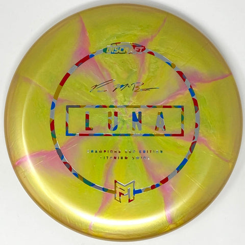 Discraft Luna (Titanium Swirl - 2024 Champions Cup Limited Edition) Putt & Approach