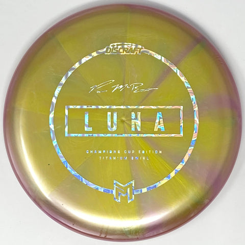 Discraft Luna (Titanium Swirl - 2024 Champions Cup Limited Edition) Putt & Approach