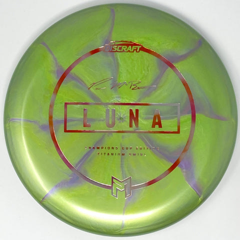 Discraft Luna (Titanium Swirl - 2024 Champions Cup Limited Edition) Putt & Approach