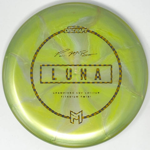 Discraft Luna (Titanium Swirl - 2024 Champions Cup Limited Edition) Putt & Approach
