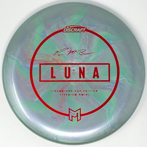 Discraft Luna (Titanium Swirl - 2024 Champions Cup Limited Edition) Putt & Approach