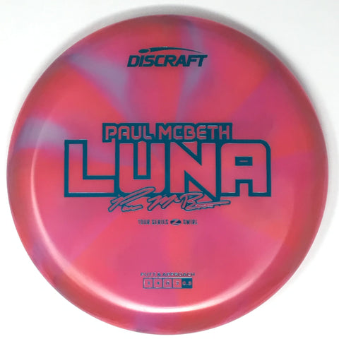 Discraft Luna (Z Swirl - Paul McBeth 2025 Tour Series) Putt & Approach