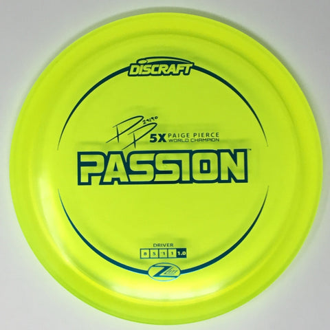 Discraft Passion (Z Lite - Paige Pierce 5x World Champion Signature Series) Fairway Driver