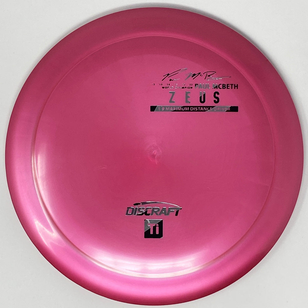 Discraft Zeus (Titanium - Paul McBeth Line) Distance Driver