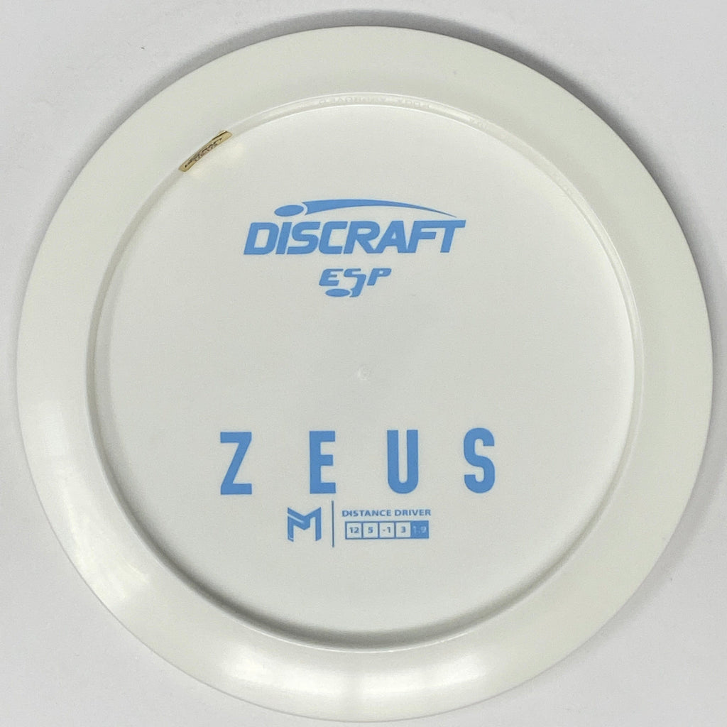 Discraft Zeus (White ESP Bottom Stamped) Distance Driver