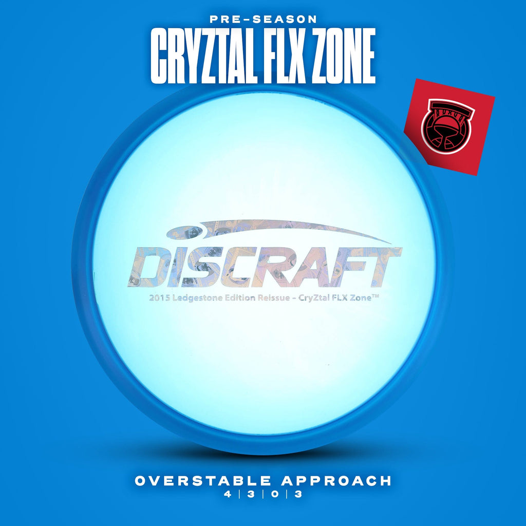Discraft Zone (CryZtal FLX - 2025 Ledgestone Edition Preseason) Putt & Approach
