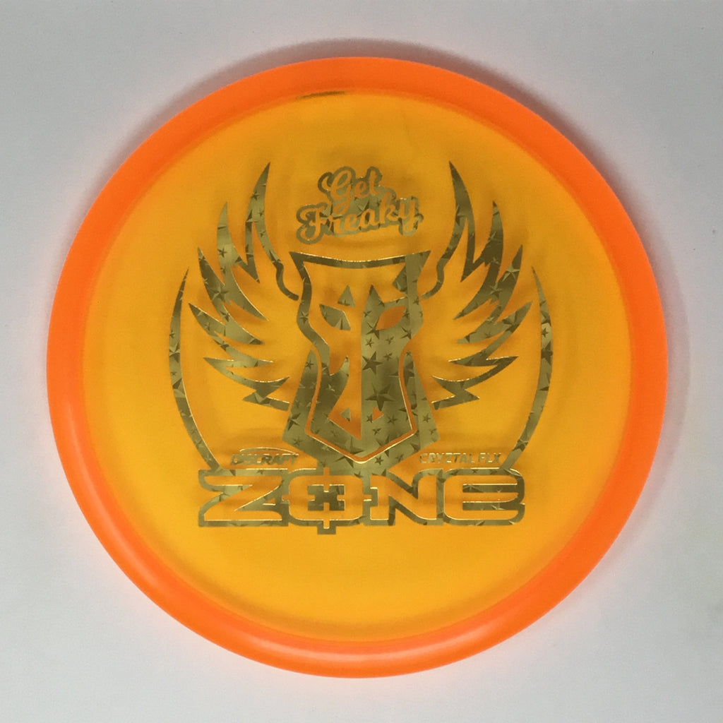 Discraft Zone (CryZtal FLX - Brodie Smith "Get Freaky" NEW Stamp) Putt & Approach