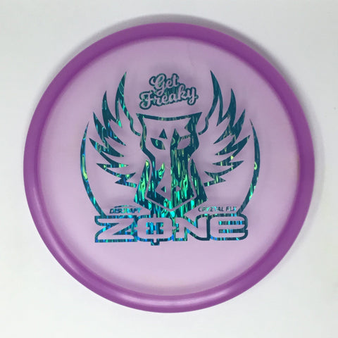 Discraft Zone (CryZtal FLX - Brodie Smith "Get Freaky" NEW Stamp) Putt & Approach
