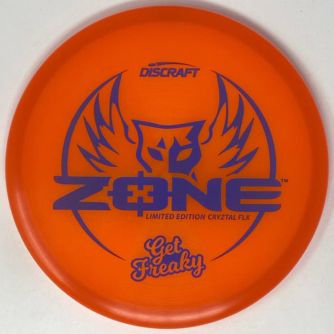 Discraft Zone (CryZtal FLX Glo - Brodie Smith "Get Freaky") Putt & Approach