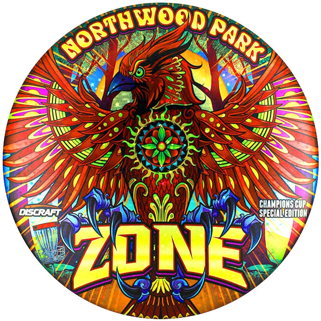 Discraft Zone (ESP Full Foil SuperColor - Champions Cup 2024 Limited Edition) Putt & Approach