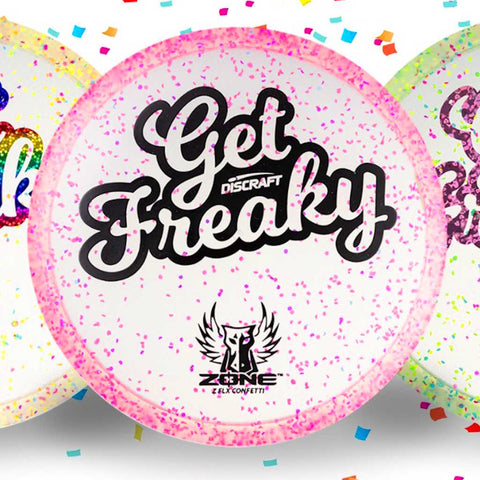 Discraft Zone (Z FLX Confetti - Brodie Smith "Get Freaky") Putt & Approach