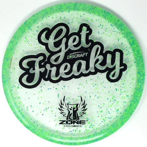 Discraft Zone (Z FLX Confetti - Brodie Smith "Get Freaky") Putt & Approach