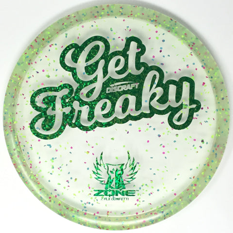 Discraft Zone (Z FLX Confetti - Brodie Smith "Get Freaky") Putt & Approach