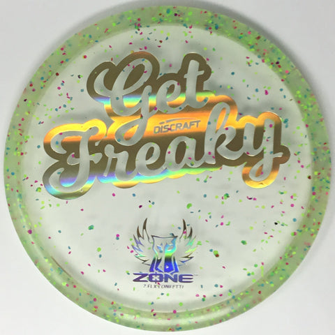 Discraft Zone (Z FLX Confetti - Brodie Smith "Get Freaky") Putt & Approach