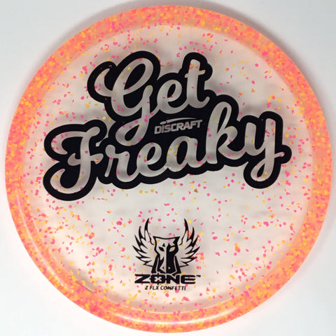 Discraft Zone (Z FLX Confetti - Brodie Smith "Get Freaky") Putt & Approach
