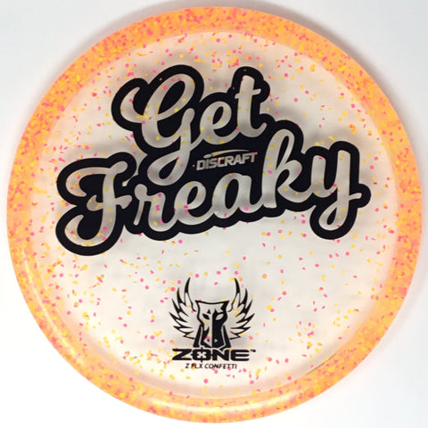 Discraft Zone (Z FLX Confetti - Brodie Smith "Get Freaky") Putt & Approach