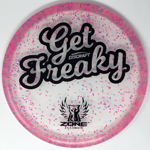Discraft Zone (Z FLX Confetti - Brodie Smith "Get Freaky") Putt & Approach