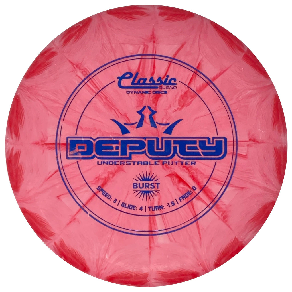 Dynamic Discs Deputy (Classic Blend Burst - Misprint) Putt & Approach