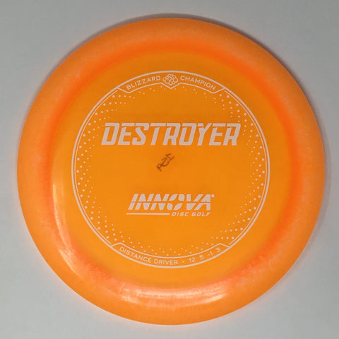 Innova Destroyer (Blizzard Champion) Distance Driver
