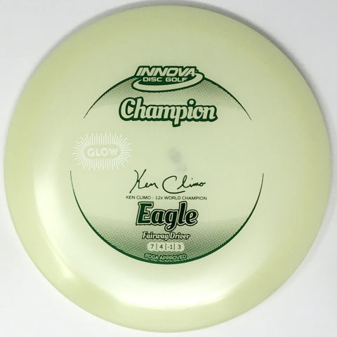 Innova Eagle (Champion Classic Glow - Ken Climo 12x World Champion) Fairway Driver
