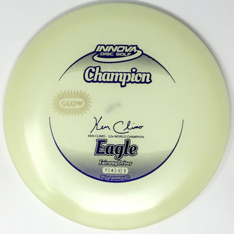 Innova Eagle (Champion Classic Glow - Ken Climo 12x World Champion) Fairway Driver