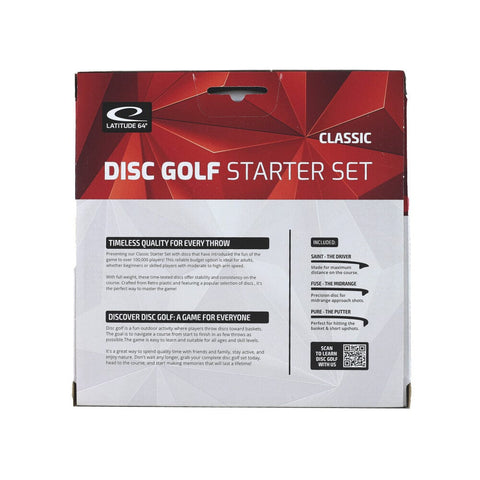Latitude 64 Latitude 64 Classic Disc Golf Starter Set Starter Set