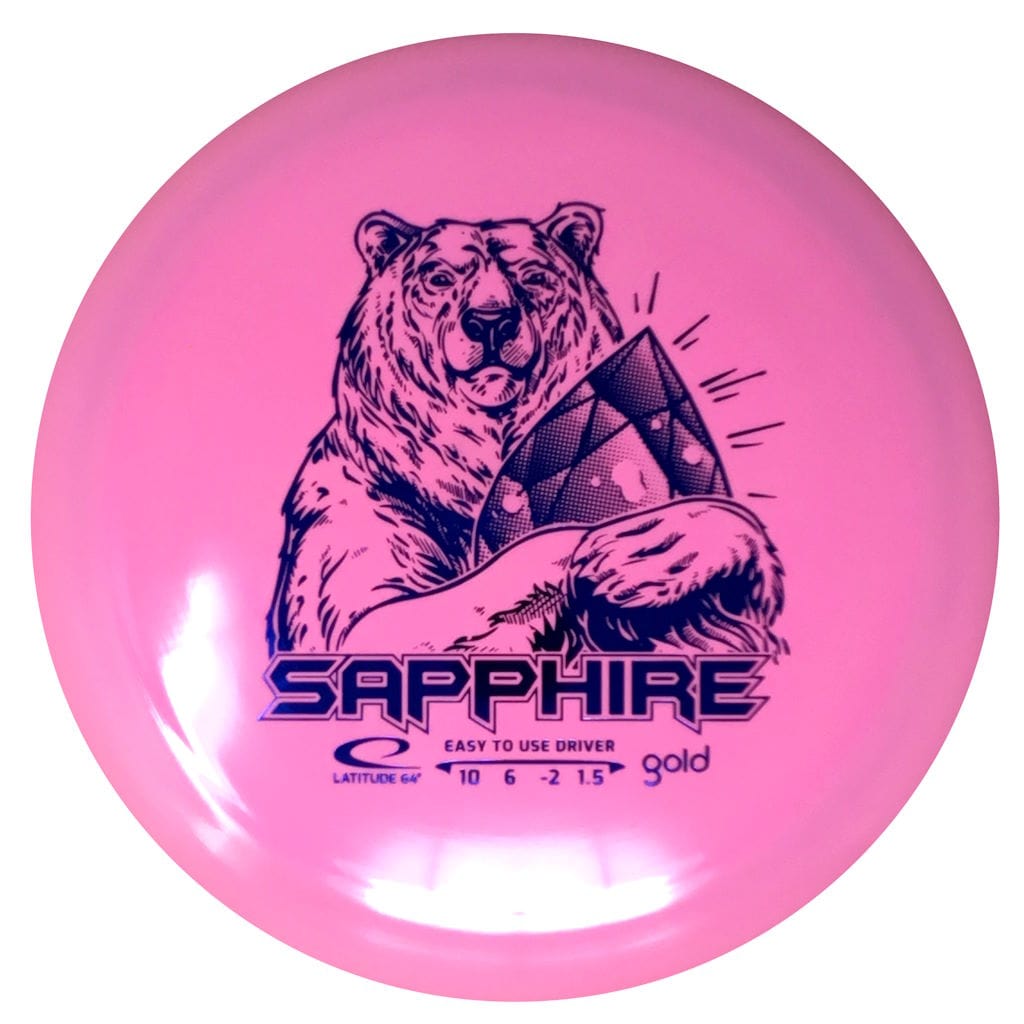 Latitude 64 - Sapphire (Gold, Bear) - Distance Driver – Disc Republic