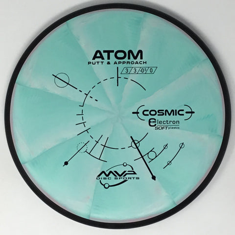 MVP Disc Sports Atom (Cosmic Electron Soft) Putt & Approach