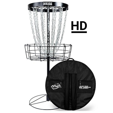 MVP Disc Sports Disc Golf Basket (MVP Black Hole® Pro HD V2 + Transit Carrying Bag Set) Target