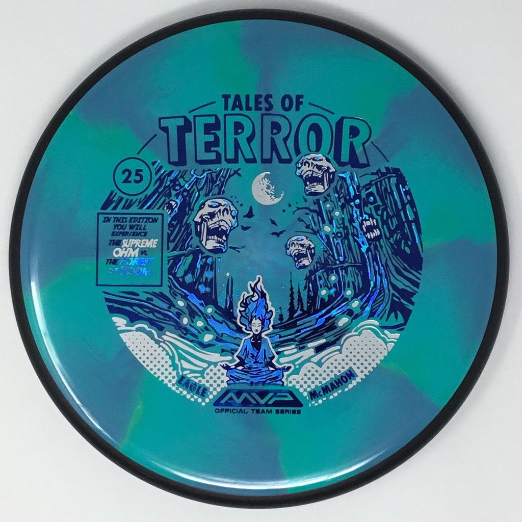 MVP Disc Sports Ohm (Cosmic Neutron - Eagle McMahon 2025 Halloween Special Edition) Putt & Approach