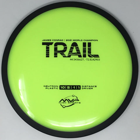 MVP Disc Sports Trail (Neutron - James Conrad Line) Distance Driver
