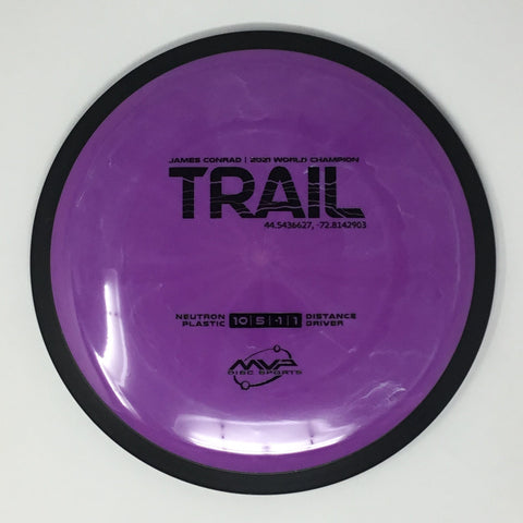 MVP Disc Sports Trail (Neutron - James Conrad Line) Distance Driver