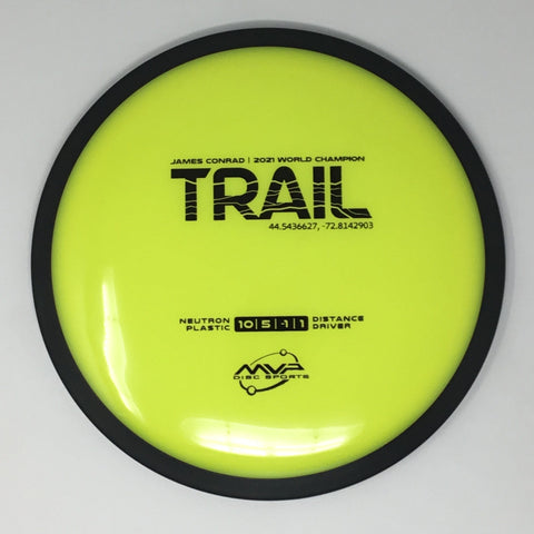MVP Disc Sports Trail (Neutron - James Conrad Line) Distance Driver