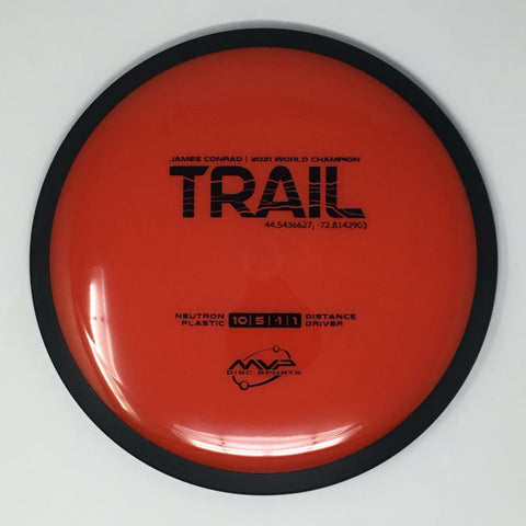 MVP Disc Sports Trail (Neutron - James Conrad Line) Distance Driver